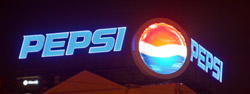 крышная установка Pepsi